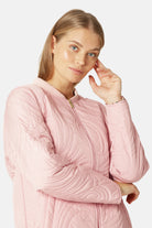 Kort Gewatteerd Jack met Ribboord DUNE02 | Peachskin | Jacket | Ilse Jacobsen