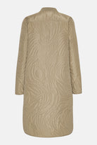Gewatteerd Jack DUNE06 | Greige | Coat | Ilse Jacobsen