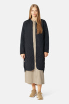 Gewatteerd Jack DUNE06 | Dark Indigo | Coat | Ilse Jacobsen