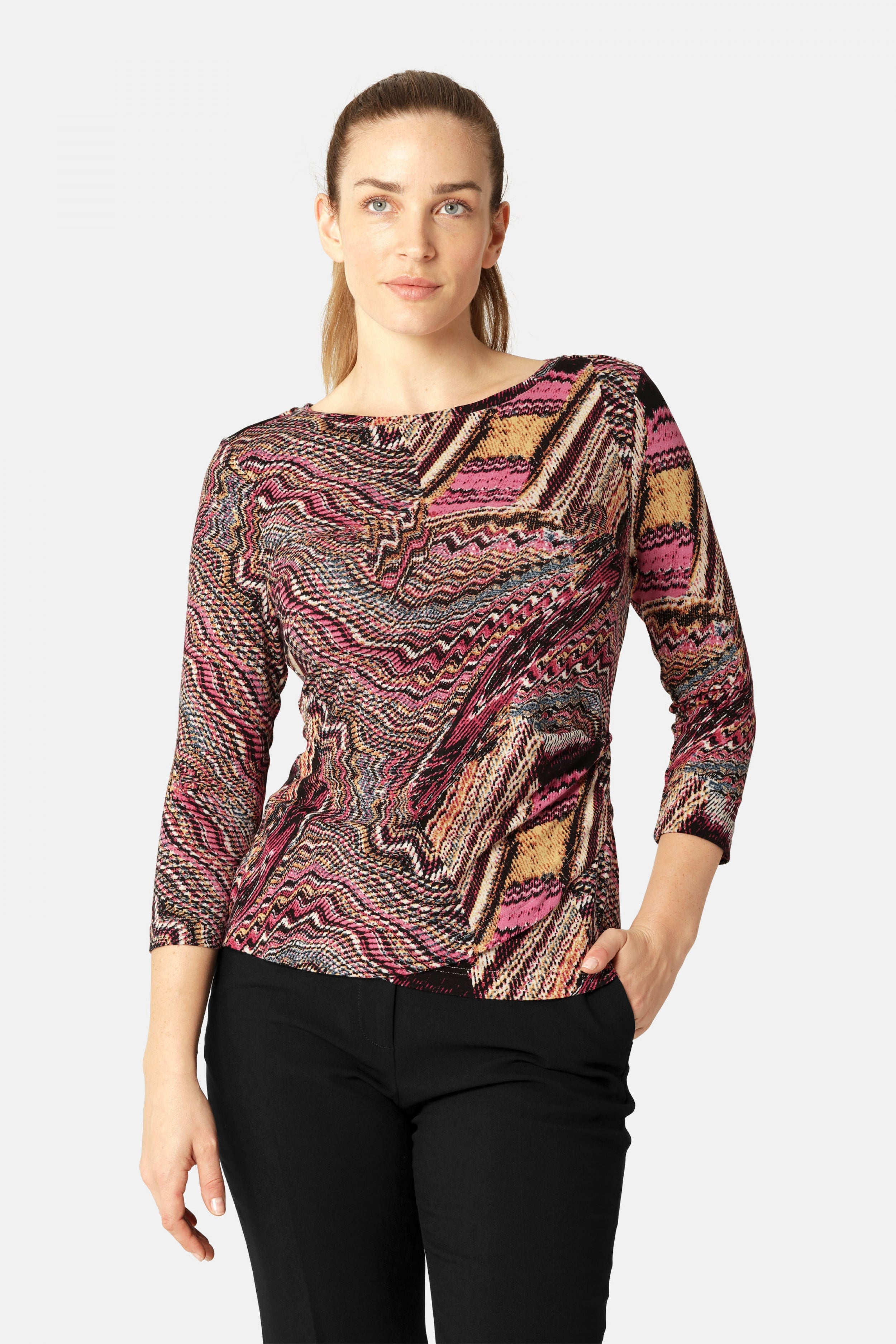 Blouse Elisa09Shell | Rosy Pink | Blouse | Ilse Jacobsen