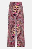 Flare Broek Lange jurk Elisa07Shell | Rosy Pink | Trouser | Ilse Jacobsen