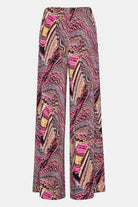 Flare Broek Lange jurk Elisa07Shell | Rosy Pink | Trouser | Ilse Jacobsen