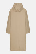 Lange Regenjas GENTLERAIN01 | Greige | Raincoat | Ilse Jacobsen
