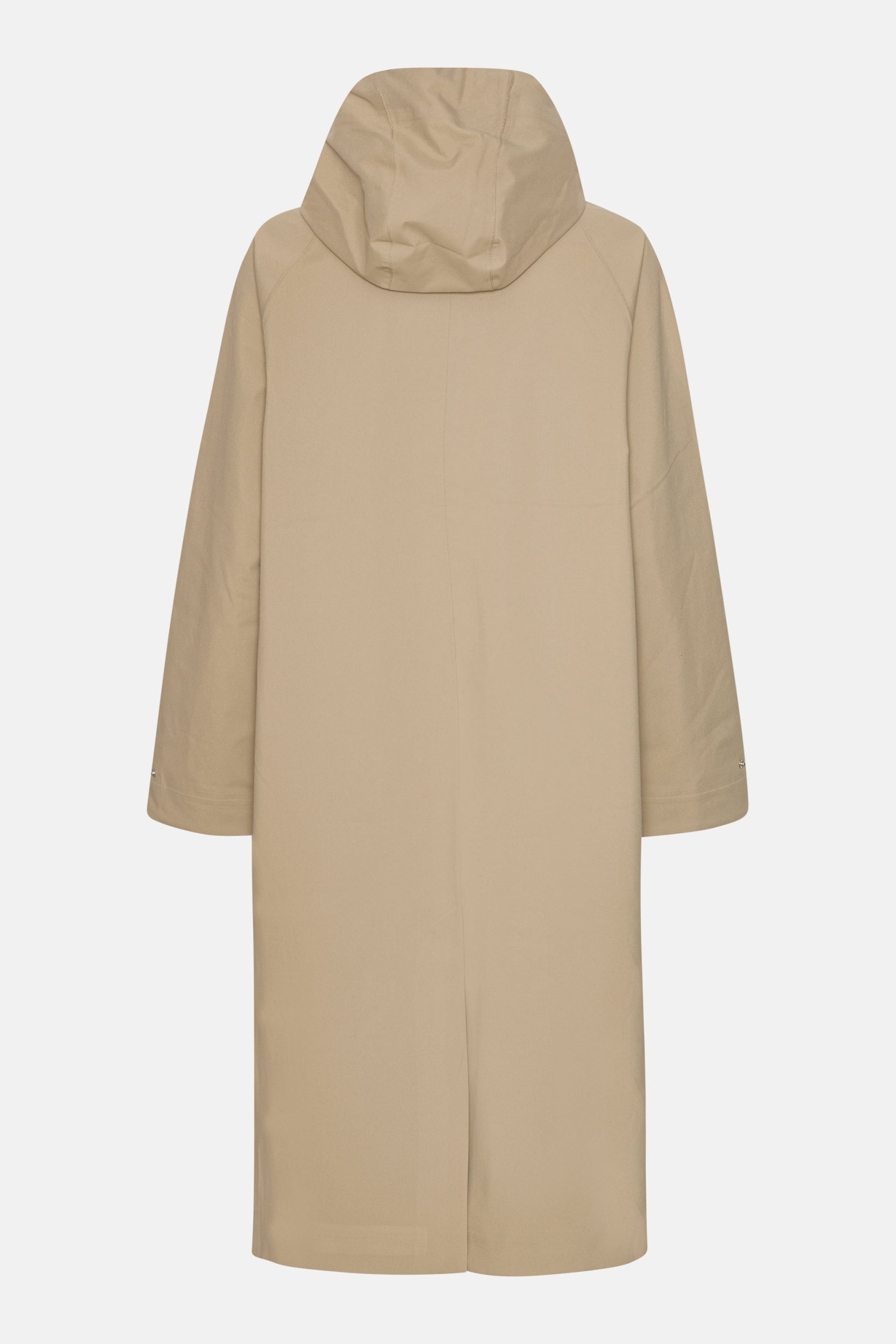 Lange Regenjas GENTLERAIN01 | Greige | Raincoat | Ilse Jacobsen