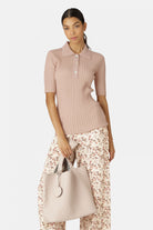 Polo GWEN4065 | Misty Rose | Polo Shirt | Ilse Jacobsen