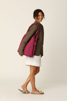 Gebreide Tas KNITTY01 | Opera Mauve Magenta Haze | Bag | Ilse Jacobsen