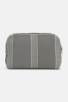Gebreide Makeup Tas KNITTY02 | Milk Creme Black | Bag | Ilse Jacobsen