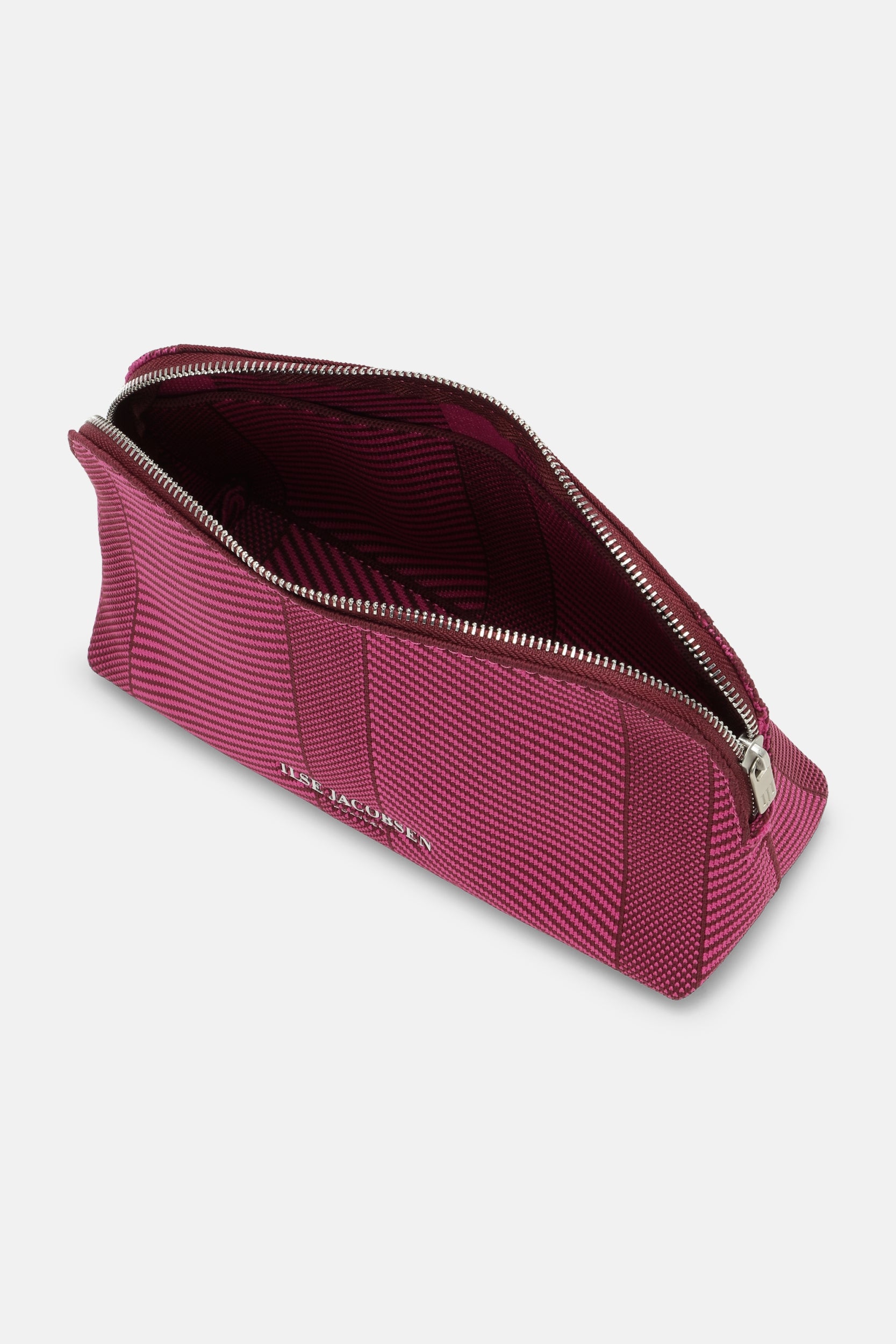 Gebreide Makeup Tas KNITTY02 | Opera Mauve Magenta Haze | Bag | Ilse Jacobsen