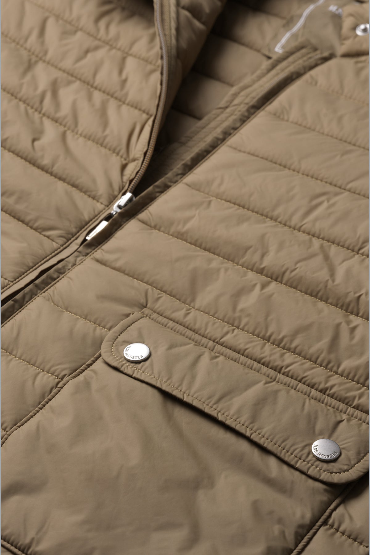 Gewatteerd jack LOFT01 | Sepia Tint | Jacket | Ilse Jacobsen