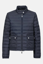 Gewatteerd jack LOFT01 | Dark Indigo | Jacket | Ilse Jacobsen