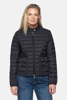 Gewatteerd jack LOFT01 | Dark Indigo | Jacket | Ilse Jacobsen