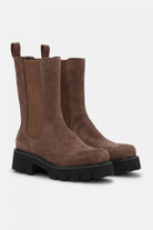 Suède Chelsea Laarzen MILEY7010 | Chocolate Brown | Boots | Ilse Jacobsen