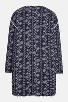 Gewatteerde Jas OTTOMAQUILT04P | Dark Wildflower | Jacket | Ilse Jacobsen
