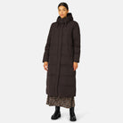 Lange Winterjas PEPPY03 | Ganache | Coat | Ilse Jacobsen