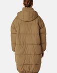 Lange Winterjas PEPPY06 | Mocca | Coat | Ilse Jacobsen