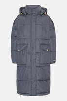 Lange Winterjas PEPPY06 | Ombre Blue | Coat | Ilse Jacobsen