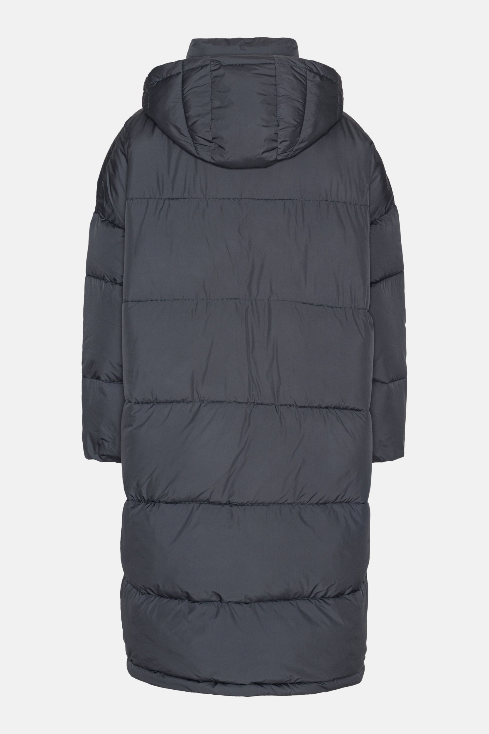 Lange Gewatteerde Jas PEPPY06 - 604 Ombre Blue | Ombre Blue | Coat | Ilse Jacobsen