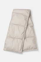 Gewatteerde sjaal PEPPYS08 | Silver Grey | Scarf | Ilse Jacobsen