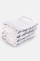 Gezichtshanddoek - Set van 4 stuks | White Cotton | Bath Collection | Ilse Jacobsen