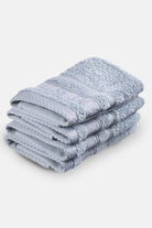 Gezichtshanddoek - Set van 4 stuks | Powder Blue | Bath Collection | Ilse Jacobsen