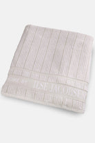 Badhanddoek | Sand Beige Stripes | Bath Collection | Ilse Jacobsen