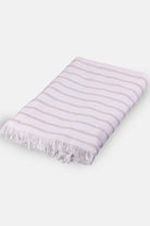 Hamam handdoek | Sand Beige Stripes | Bath Collection | Ilse Jacobsen