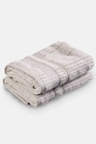 Gastendoek - Set van 2 stuks | Sand Beige Stripes | Bath Collection | Ilse Jacobsen