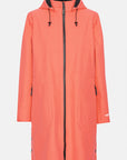 Softshell regenjas RAIN128 | Spiced Coral | Raincoat | Ilse Jacobsen