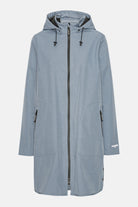 Softshell Regenjas RAIN128 | Grey Blue | Raincoat | Ilse Jacobsen