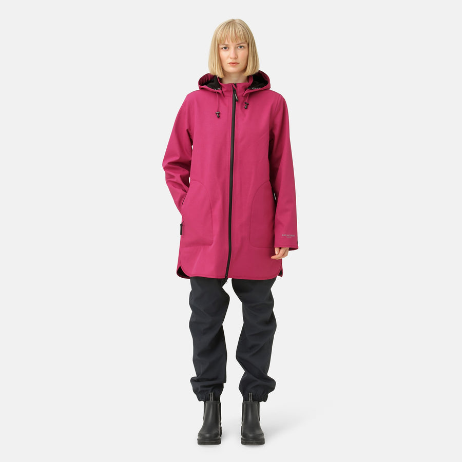 Softshell regenjas RAIN135 - Sangria 933 | Sangria