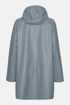 Regenjas RAIN151 | Grey Blue | Raincoat | Ilse Jacobsen