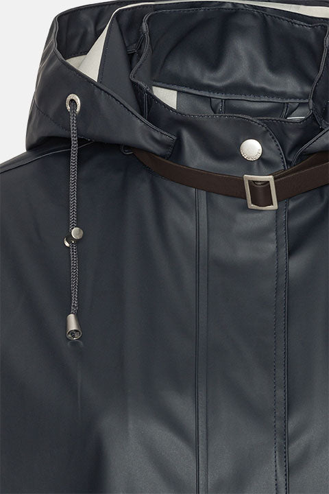 Regenjas RAIN151 | Dark Indigo | Raincoat | Ilse Jacobsen