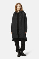 Winterjas RAIN200 | Black | Raincoat | Ilse Jacobsen