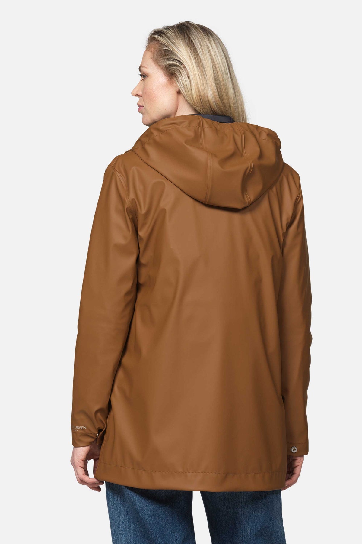 Korte regenjas RAIN228FR | Toffee | Raincoat | Ilse Jacobsen