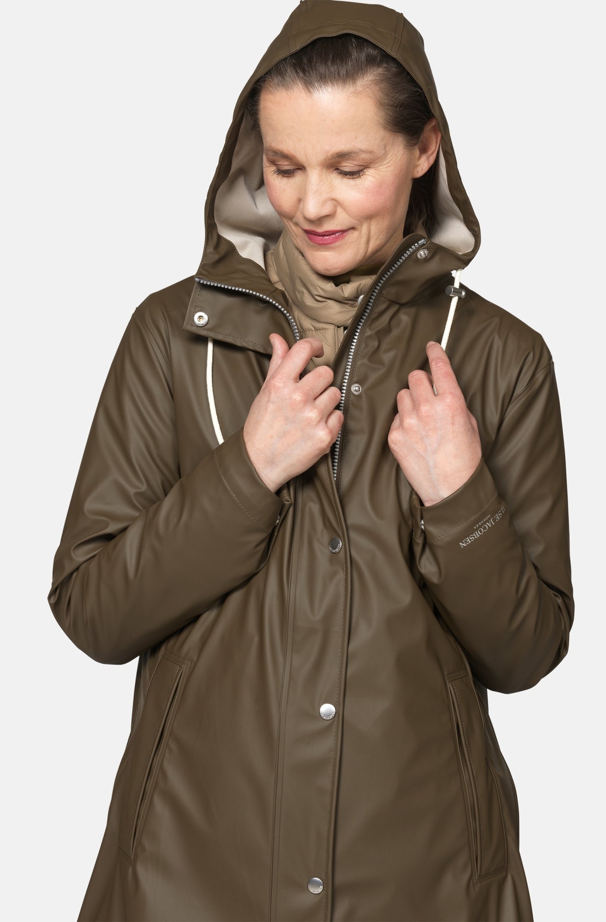 Korte regenjas RAIN228FR | Wren | Raincoat | Ilse Jacobsen