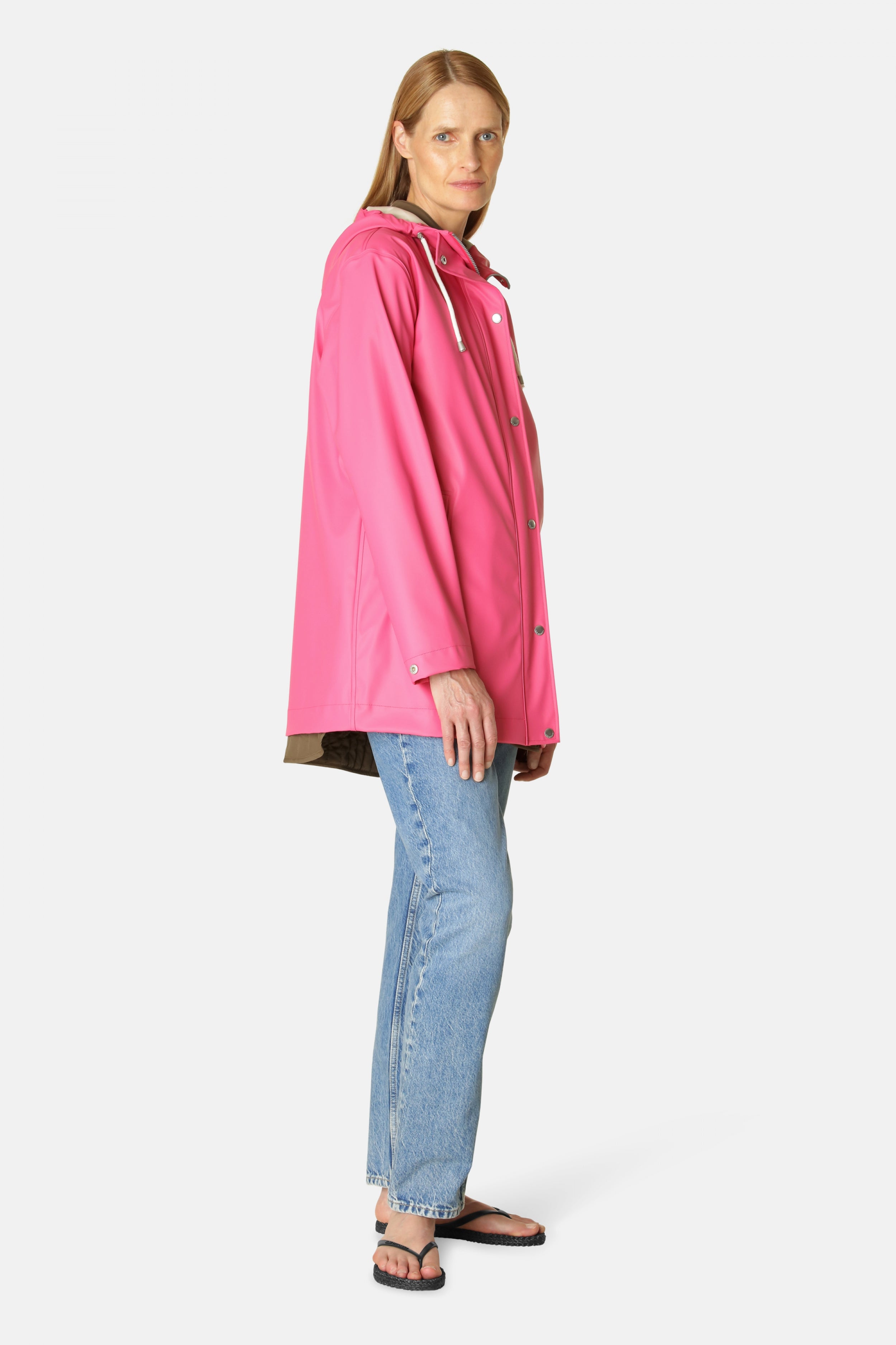 Regenjas RAIN228FR | Magenta | Raincoat | Ilse Jacobsen