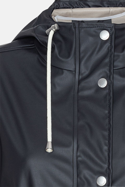 Regenjas RAIN228FR - 660 Dark Indigo | Dark Indigo | Raincoat | Ilse Jacobsen