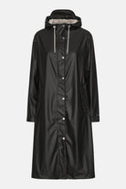 Lange regenjas RAIN232FR | Black Beauty | Raincoat | Ilse Jacobsen