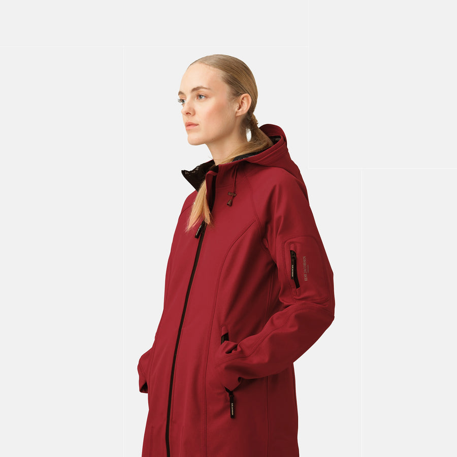 Softshell regenjas RAIN37 - 383 Rhubarb | Rhubarb