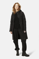 Softshell regenjas lang RAIN37L | Black | Raincoat | Ilse Jacobsen