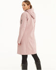 Long Raincoat RAIN37L - 378 Adobe Rose | Adobe Rose