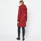 Softshell regenjas lang RAIN37L | Rhubarb | Raincoat | Ilse Jacobsen
