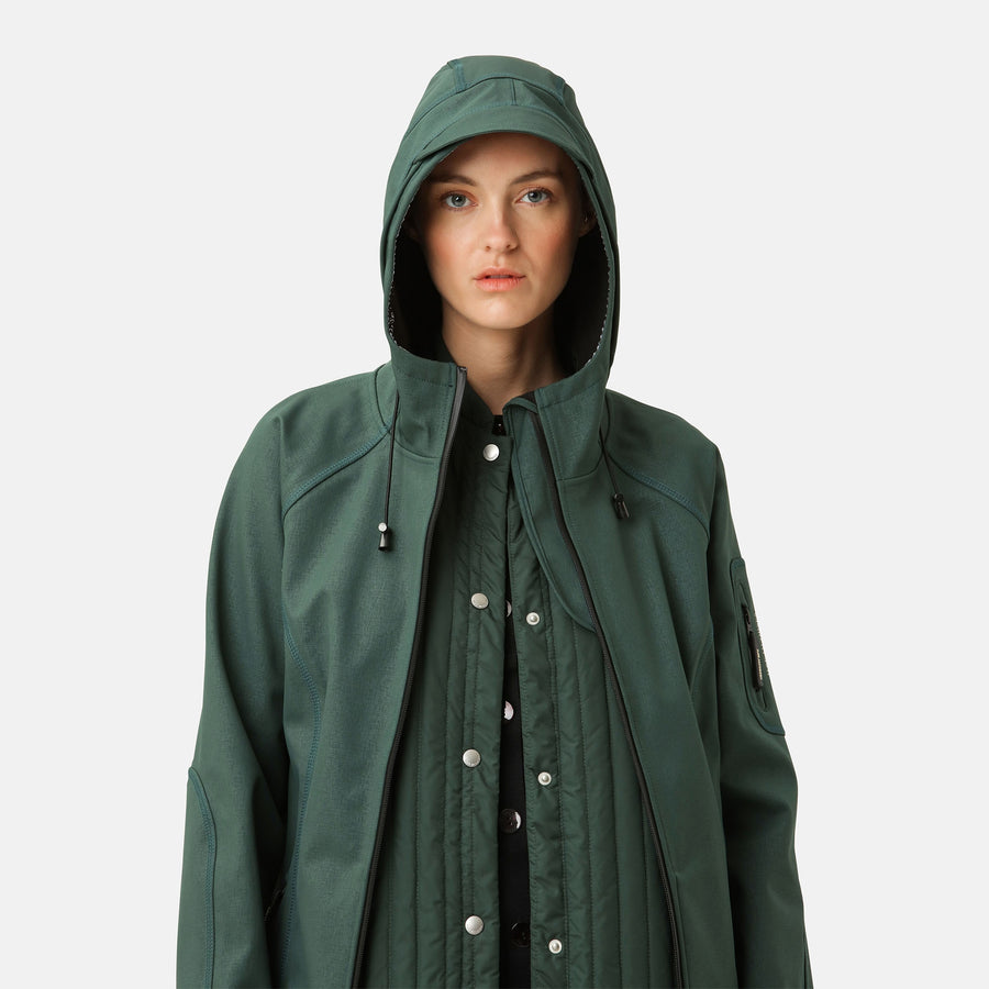 Softshell Regenjas Lang RAIN37L - Beetle 492 | Beetle