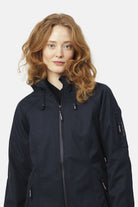 Softshell regenjas lang RAIN37L | Dark Indigo | Raincoat | Ilse Jacobsen