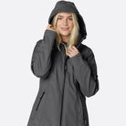 Softshell regenjas RAIN37 | Dark Shadow | Raincoat | Ilse Jacobsen