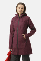 Softshell Regenjas RAIN37 | Maroon Banner | Raincoat | Ilse Jacobsen