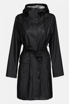 Regenjas RAIN70 | Black | Raincoat | Ilse Jacobsen