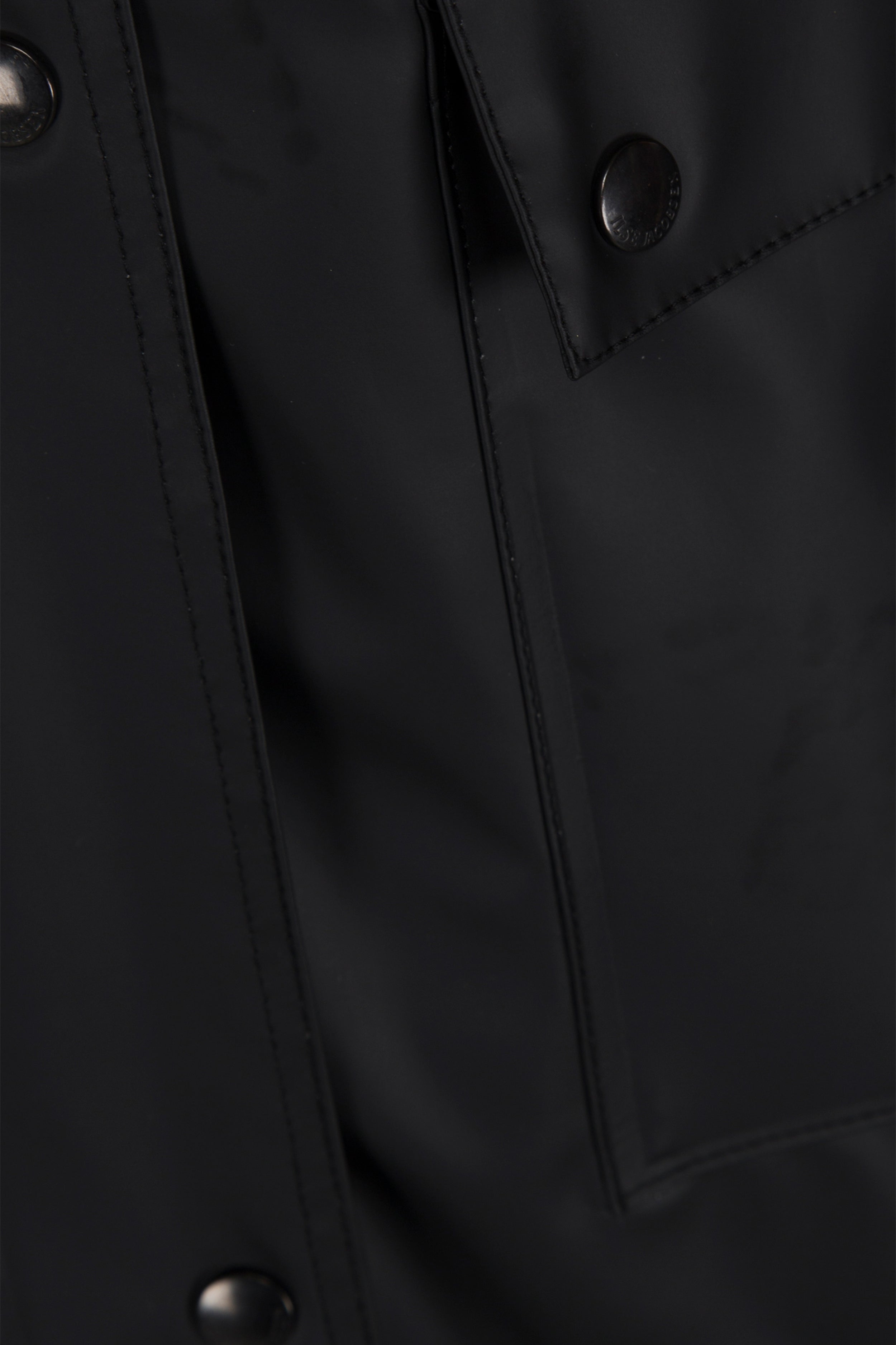Regenjas RAIN70 | Black | Raincoat | Ilse Jacobsen