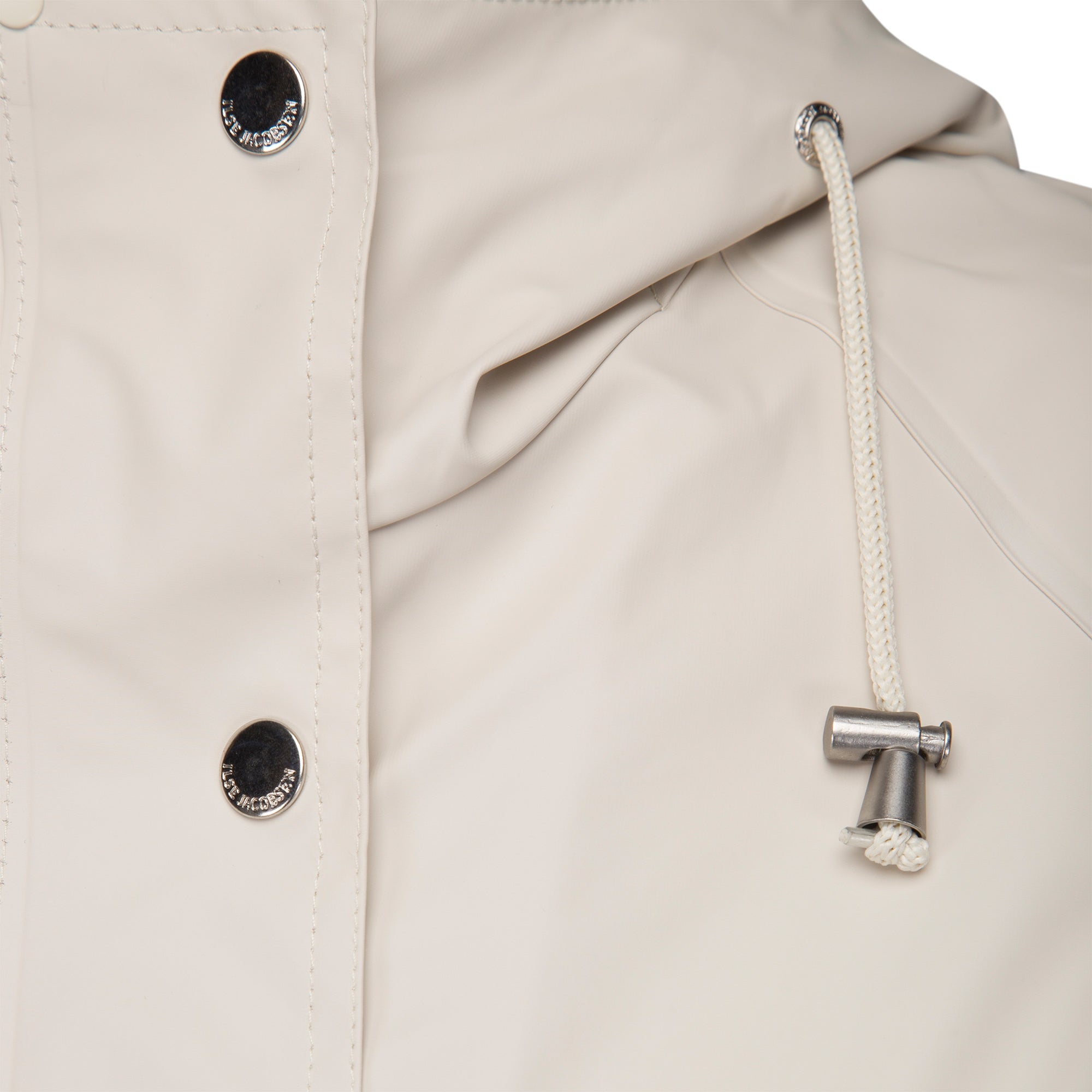 Regenjas RAIN70 - 121 Milk Creme | Milk Creme | Raincoat | Ilse Jacobsen