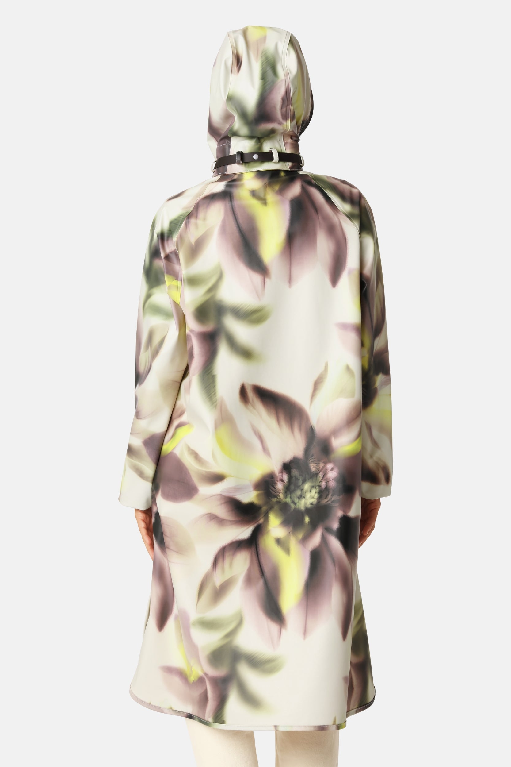 Regenjas RAIN71P | Light Photoristic Flower | Raincoat | Ilse Jacobsen